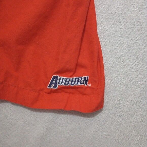 Columbia‎ Men's Large Shirt Orange PFG Vented Short Sleeve Auburn Tigers - Picture 10 of 11